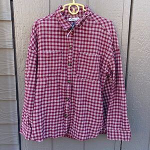 New Hollister Women’s large Tartan Plaid Flannel Oversized Shirt Jacket Shacket